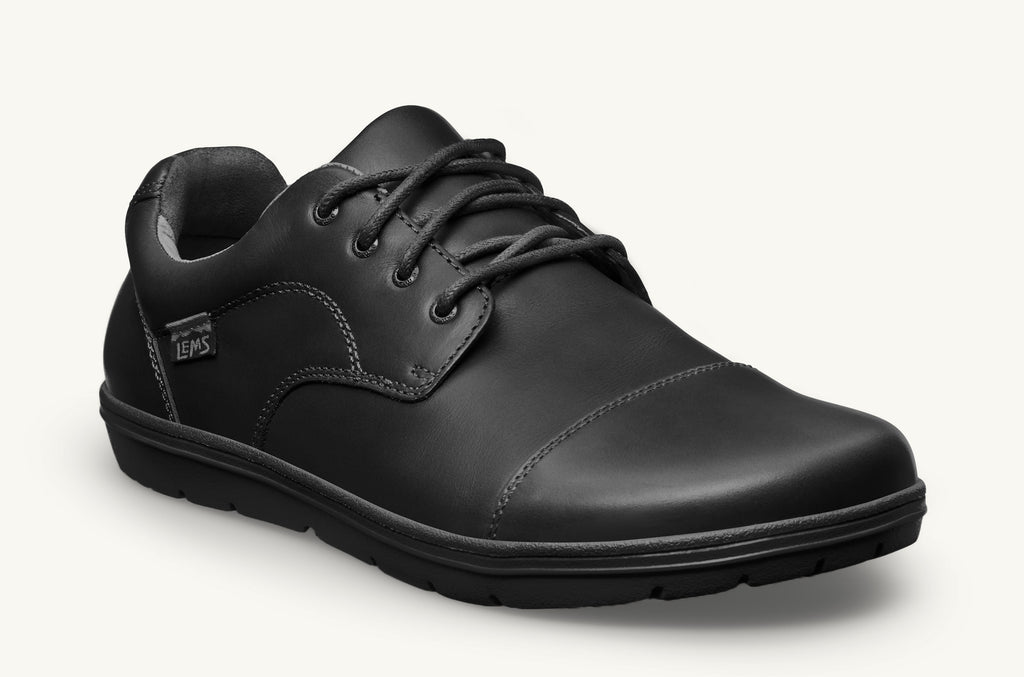 Lems Lederschuhe Nine2Five Herren Schwarz | ASI4883XU