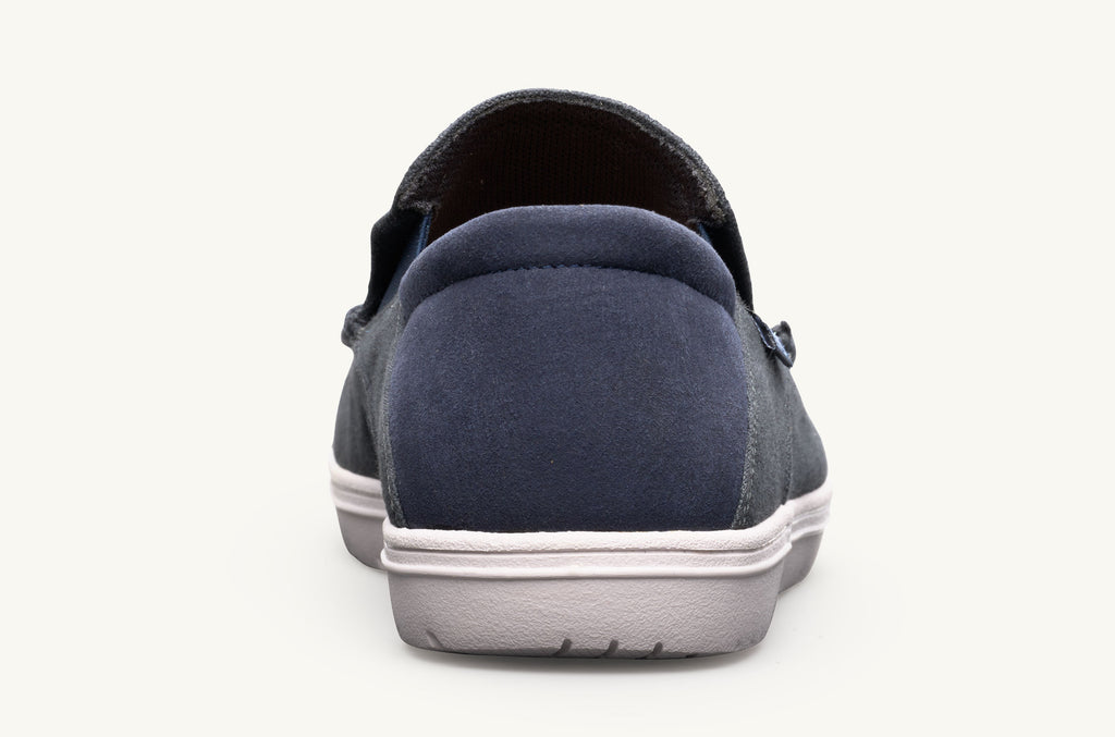 Lems Slip On Schuhe Drifter Damen Grau Navy | KRO4255EM