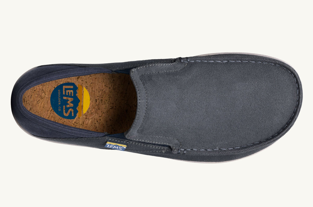 Lems Slip On Schuhe Drifter Herren Grau Navy | HZQ9217TV