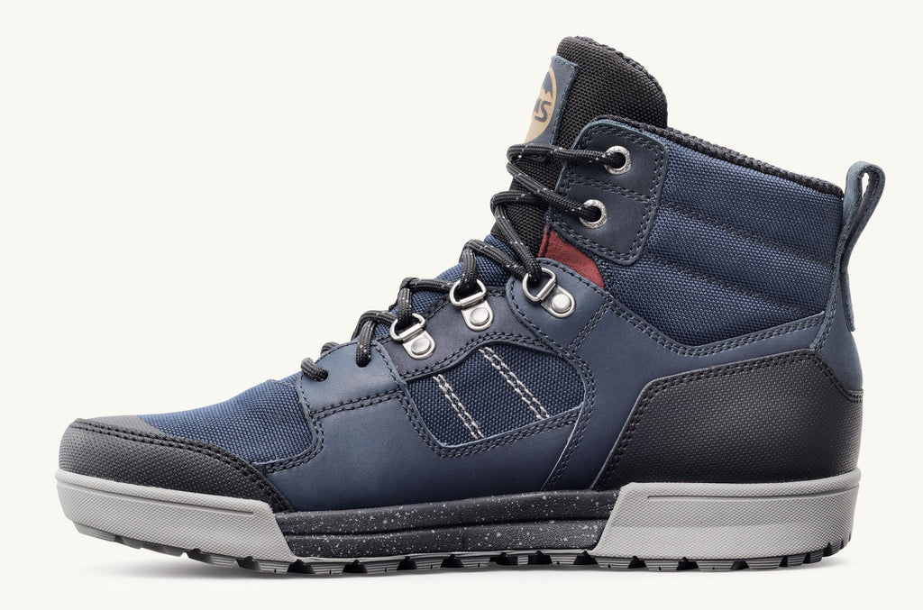 Lems Wasserdichte Stiefel Outlander Herren Blau Grau | QXR3023AI