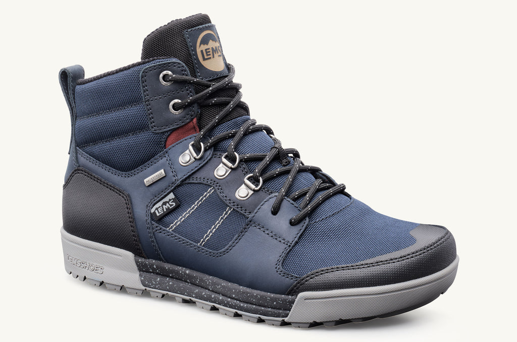 Lems Wasserdichte Stiefel Outlander Herren Blau Grau | QXR3023AI