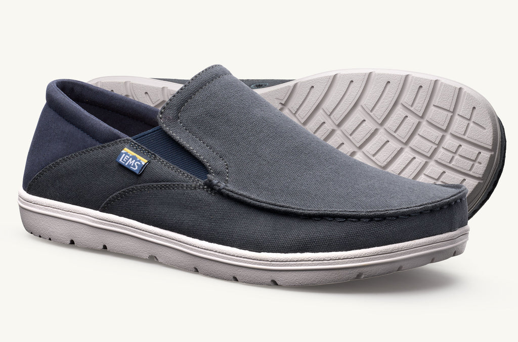 Lems Slip On Schuhe Drifter Herren Grau Navy | HZQ9217TV