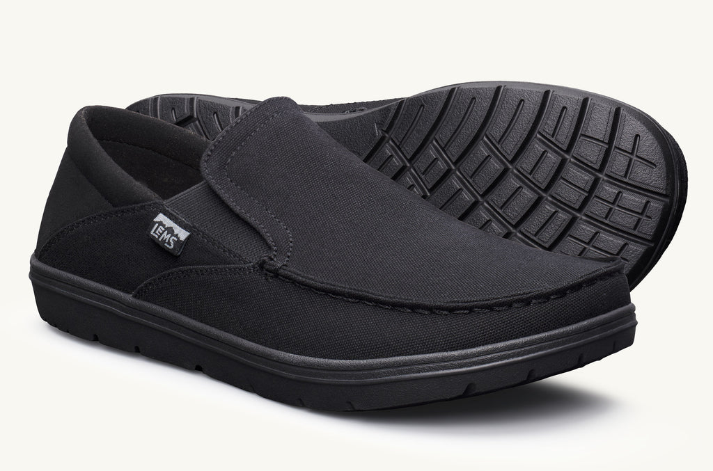 Lems Slip On Schuhe Drifter Herren Schwarz | JMG8566YO